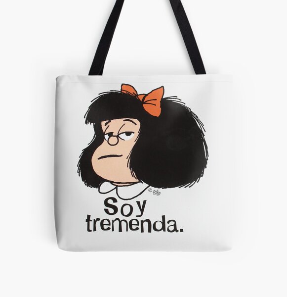 Mafalda Bolsa estampada de tela