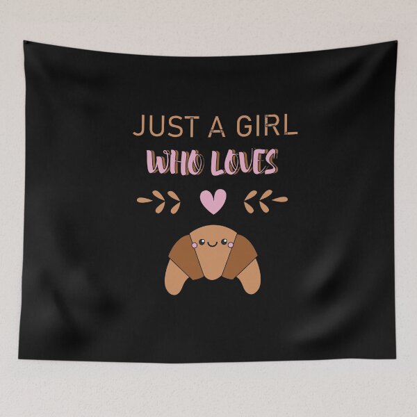Item preview, CROISSANT GIRL designed and sold by PRINTED ..