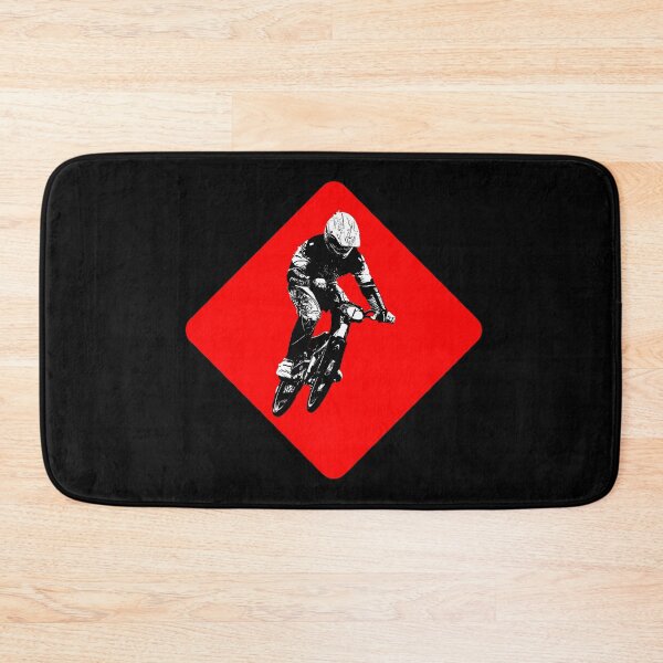 Item preview,  bmx red tile designed and sold by ricobarinas.