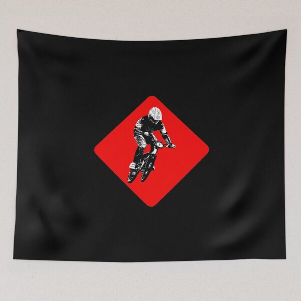 Item preview,  bmx red tile designed and sold by ricobarinas.