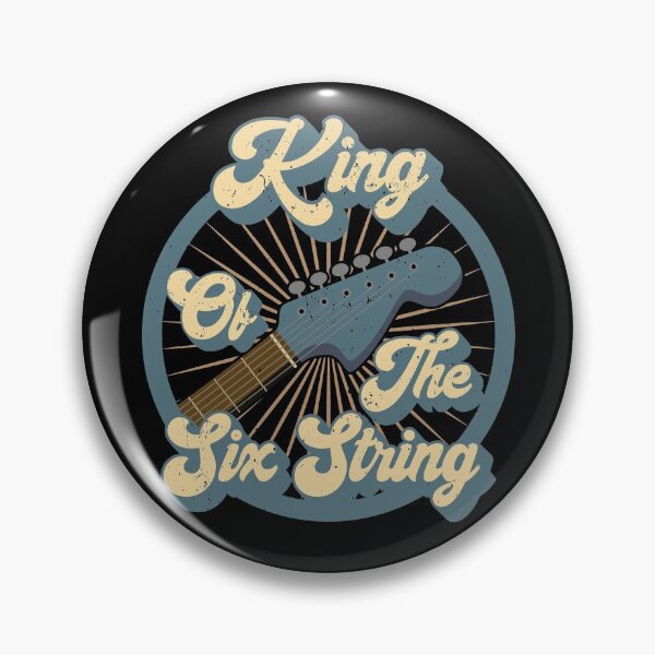 Item preview, Retro King of the Six String Guitar Player designed and sold by Dan66.