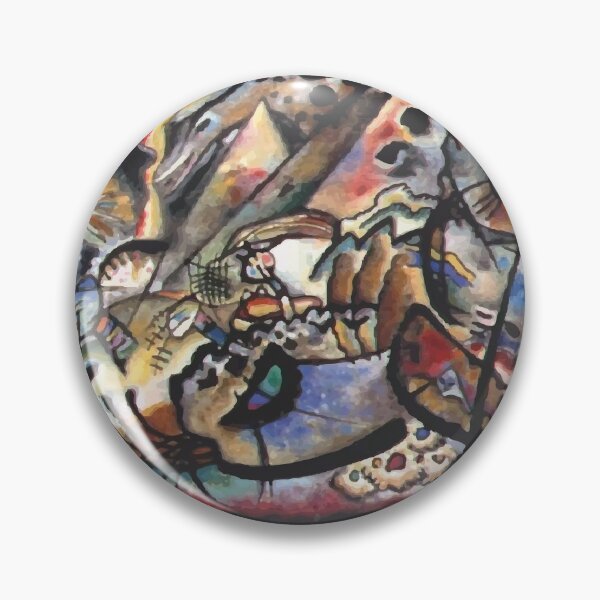 Item preview, Wassily Kandinsky | Grey Oval designed and sold by badguyduh.