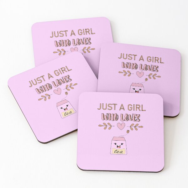 Item preview, JUST A GIRL IN LOVE WITH TEA designed and sold by PRINTED ..