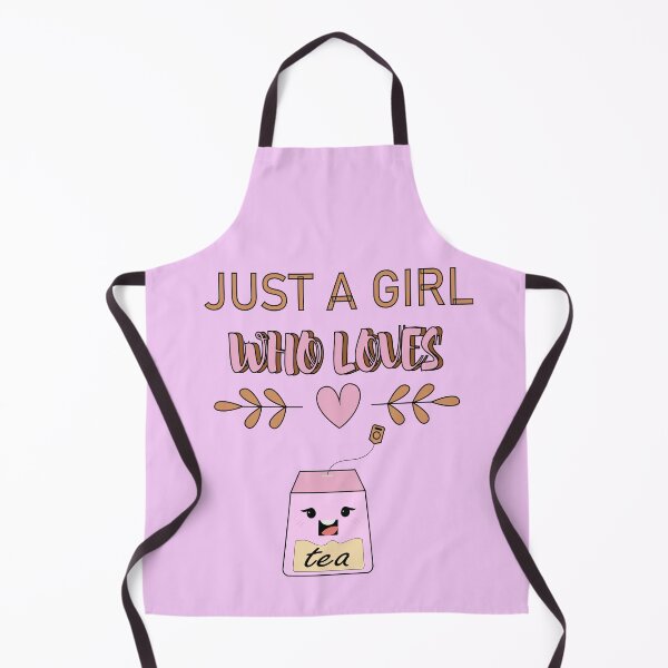 Item preview, JUST A GIRL IN LOVE WITH TEA designed and sold by PRINTED ..