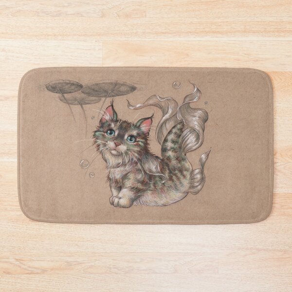 Item preview, CatFish? PurrMaid? MerCat? New Friend! designed and sold by justteejay.