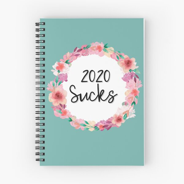 Item preview, 2020 Sucks Pink Floral Message designed and sold by Robin Liefeld.