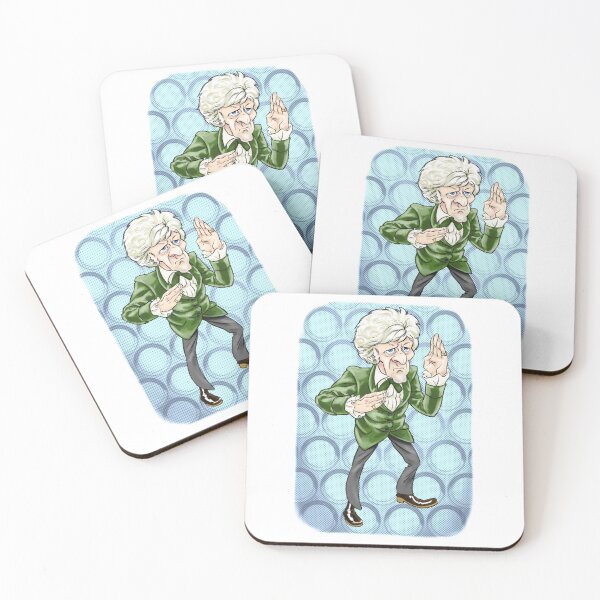 Item preview, The Third Doctor, Jon Pertwee designed and sold by Stuart Slater Art.