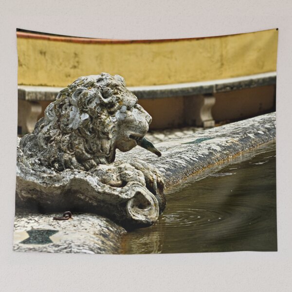 Item preview, Garden Fountain Stone Lion Fountainhead, Sculpture designed and sold by worldways.