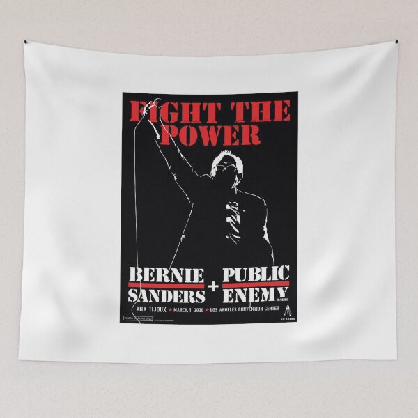 Item preview, Bernie Sanders Fight the Power High Definition designed and sold by Redder Than Red.