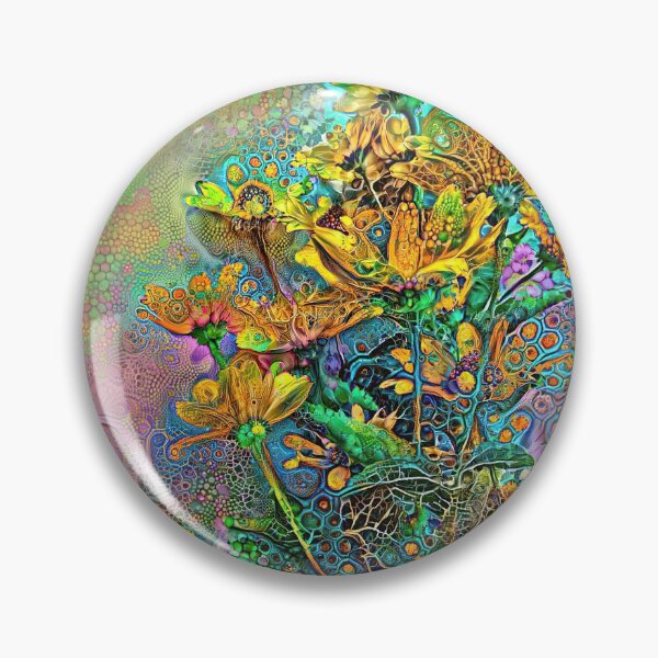 Item preview, Floral Deepdream abstraction designed and sold by blackhalt.