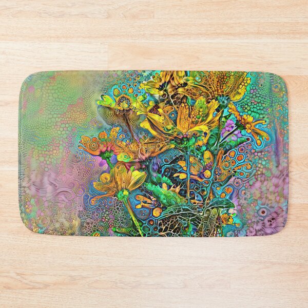 Item preview, Floral Deepdream abstraction designed and sold by blackhalt.