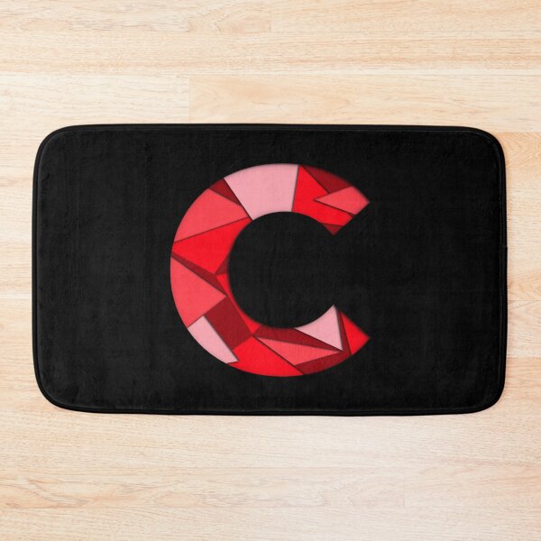 Item preview, The letter - C - Alphabet Series in Red Pattern designed and sold by SimplePickUps.