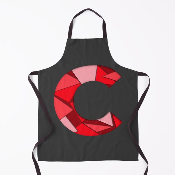 Item preview, The letter - C - Alphabet Series in Red Pattern designed and sold by SimplePickUps.