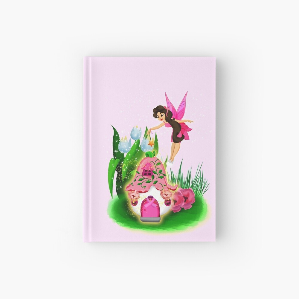 Join Esperanza the Hope and Faith Fairy In Pretty In Pink™ Hardcover Journal