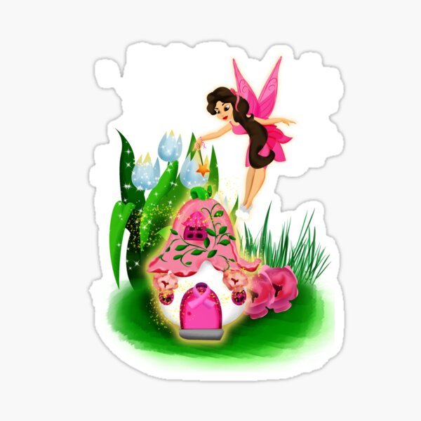Join Esperanza the Hope and Faith Fairy In Pretty In Pink™ Sticker