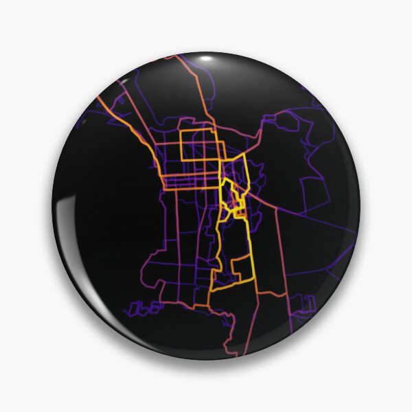 Item preview, Burlington Runs Heatmap designed and sold by cappy89.