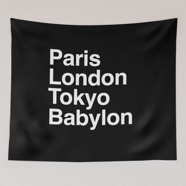Item preview, Babylon Paris Tokyo London Design designed and sold by Custom365.