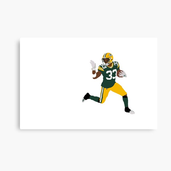 Aaron Jones Green Bay Packers 24.25'' x 35.75'' Framed Association