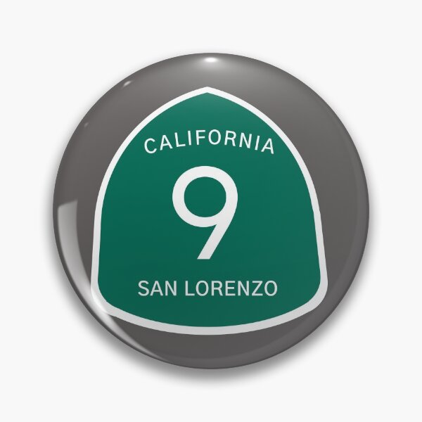 Item preview, Highway 9 Sign: San Lorenzo, California designed and sold by milesmoriarty.