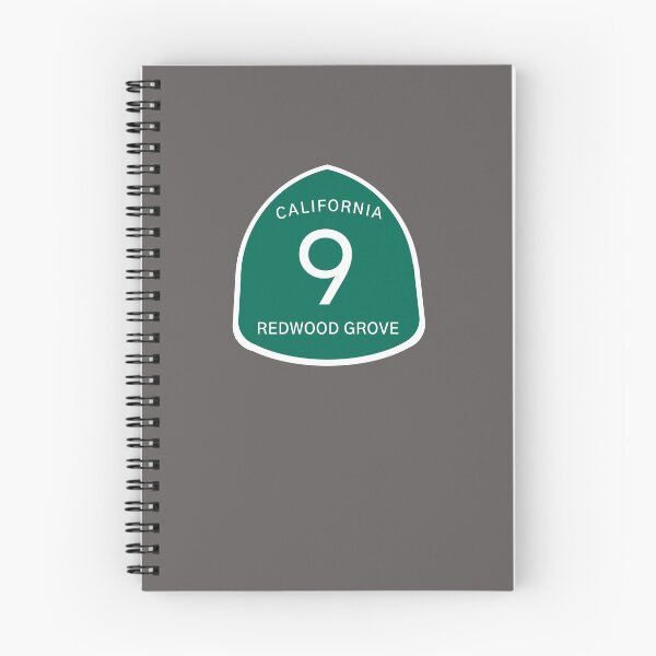 Item preview, Highway 9 Sign: Redwood Grove, California designed and sold by milesmoriarty.