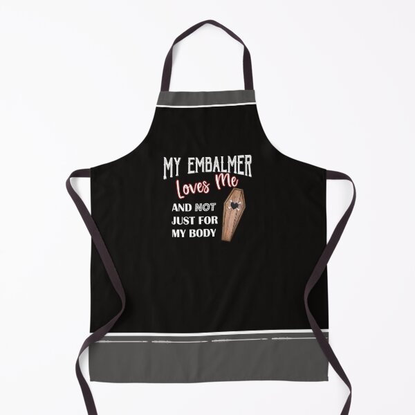 Item preview, My Embalmer Loves Me designed and sold by NoBonesLife.