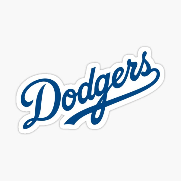 Dodgers-Angeles Sticker