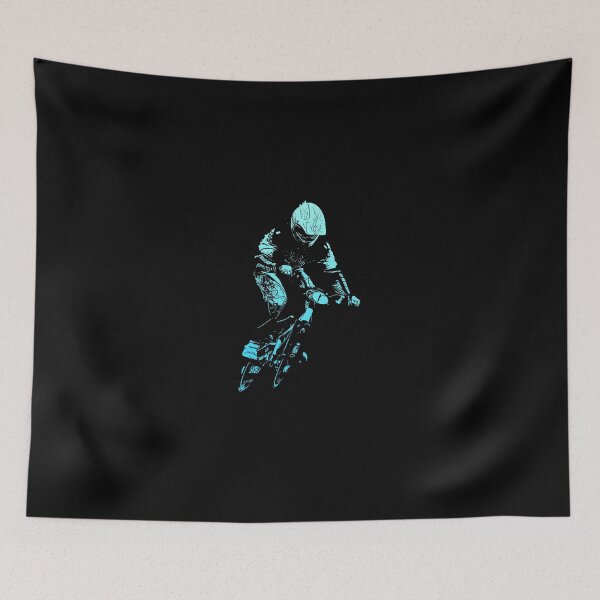Item preview,   bmx racing turquoise designed and sold by ricobarinas.