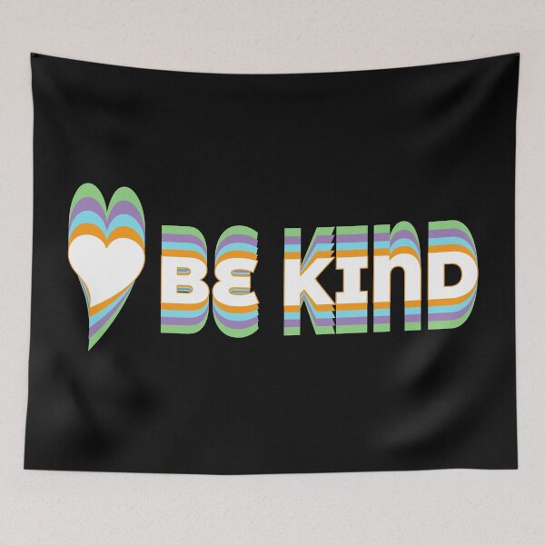 Item preview, Be Kind V4-Retro Vintage Colors designed and sold by BLACKSUN-SHOP.