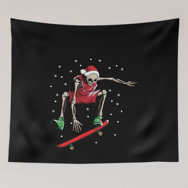 Item preview, Skeleton Skater In Halloween With Skateboard designed and sold by AxzoGerman.