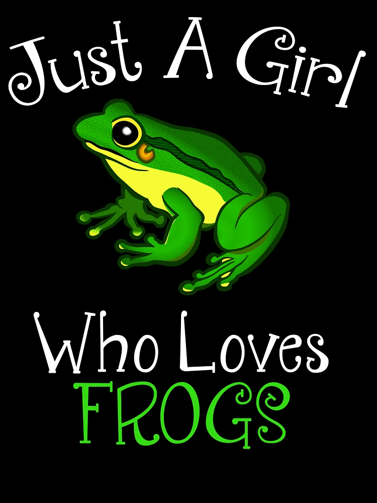 Just A Girl Who Loves Frogs | Kids T-Shirt
