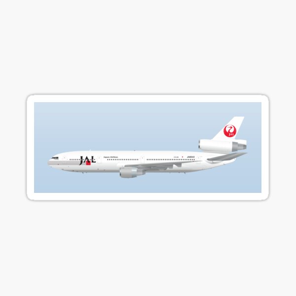 🔴 Louis Vuitton Airline Label Postcard Sticker - JAPAN AIRLINES