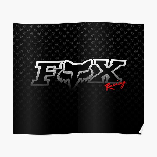 Black Fox Racing Poster
