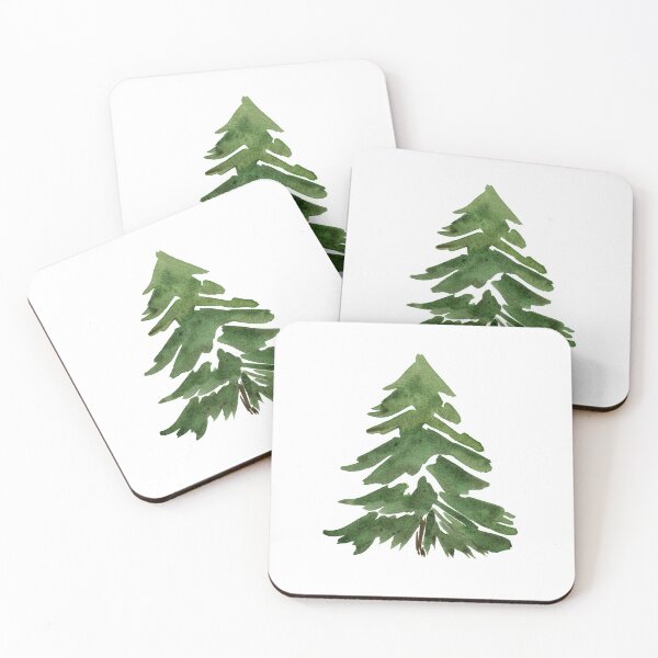Item preview, watercolor pine tree 1 designed and sold by Stacycooke.