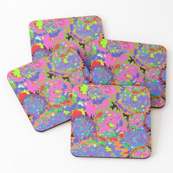 Item preview, pattern, abstract motif, psychedelic, neon designed and sold by voicivoila.