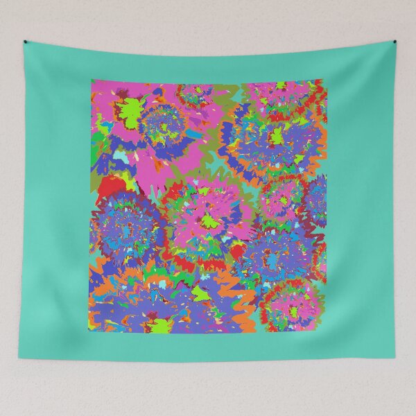 Item preview, pattern, abstract motif, psychedelic, neon designed and sold by voicivoila.