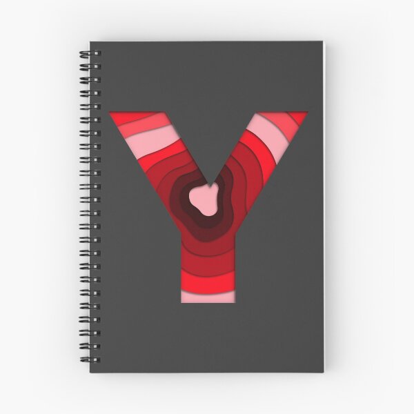 Item preview, The letter - Y - Alphabet Series in Red Pattern designed and sold by SimplePickUps.