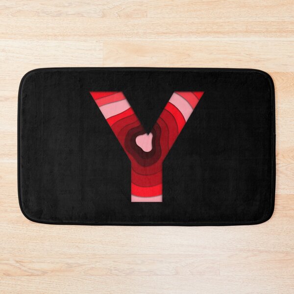 Item preview, The letter - Y - Alphabet Series in Red Pattern designed and sold by SimplePickUps.