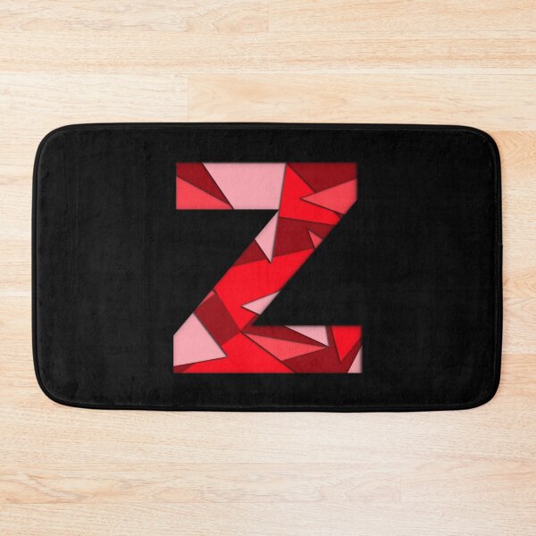 Item preview, The letter - Z - Alphabet Series in Red Pattern designed and sold by SimplePickUps.