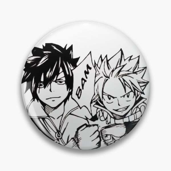 Fairy Tail - Grey y natsu Chapa