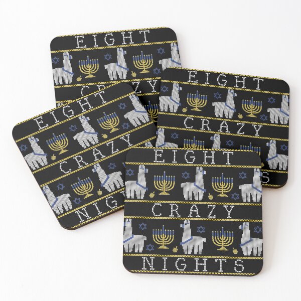 Item preview, Funny Hanukkah, Eight Crazy Nights Ugly Sweater designed and sold by Shirtness.
