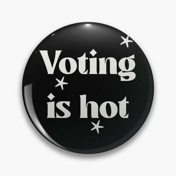 Item preview, Voting is hot designed and sold by sociedadsecreta.