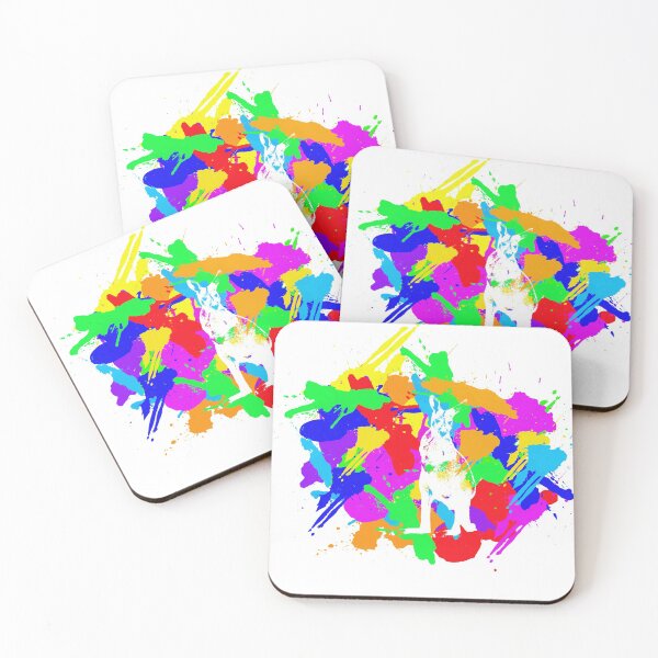 Item preview, Kangaroo Rainbow Splatter designed and sold by Jayda Bruce.