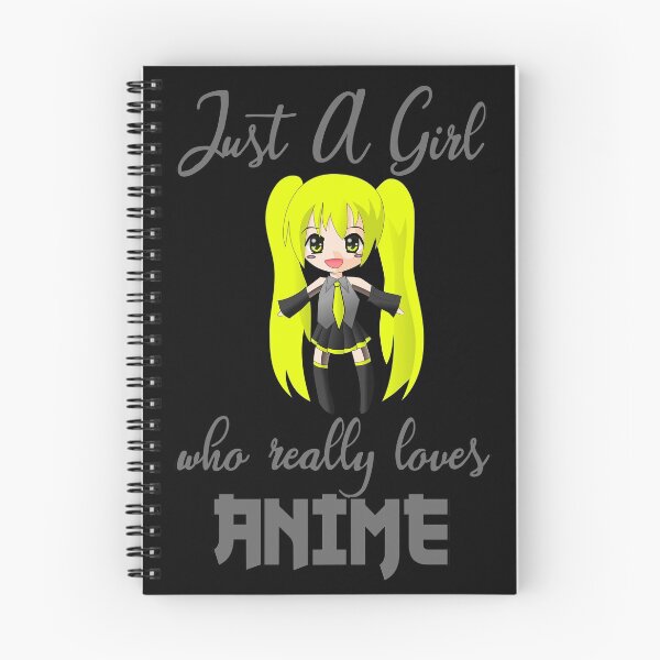 Item preview, GIRL WHO LOVES ANIME designed and sold by PRINTED ..