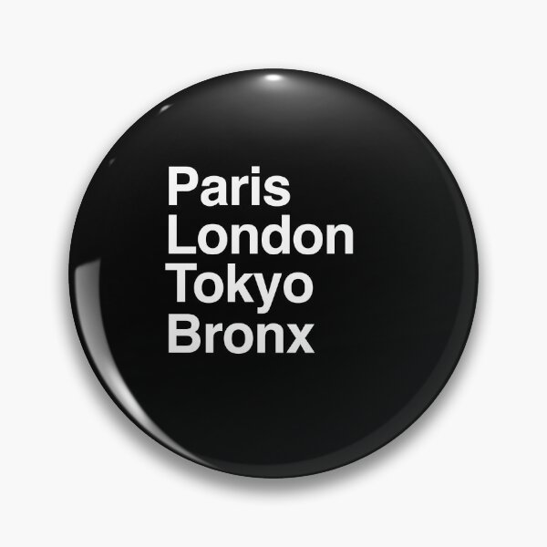 Item preview, Bronx Paris Tokyo London Design designed and sold by Custom365.