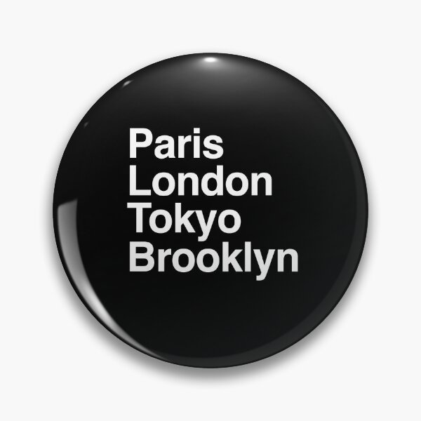 Item preview, Brooklyn Paris Tokyo London Design designed and sold by Custom365.