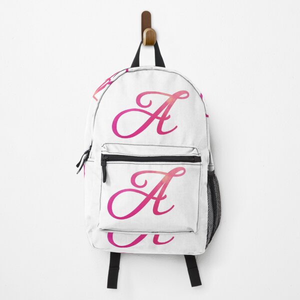 Item preview, Letter A Pink Color Monogram Script, Personalized Initial designed and sold by Star58.