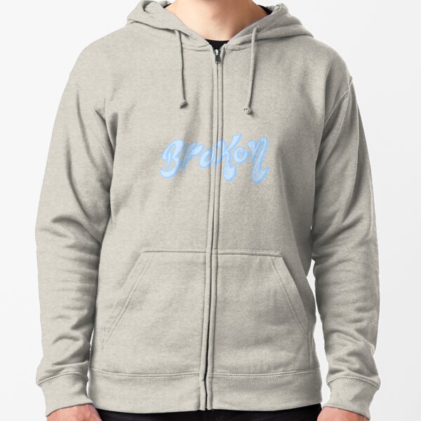 Pullover Hoodies Babyblau Zitat Redbubble