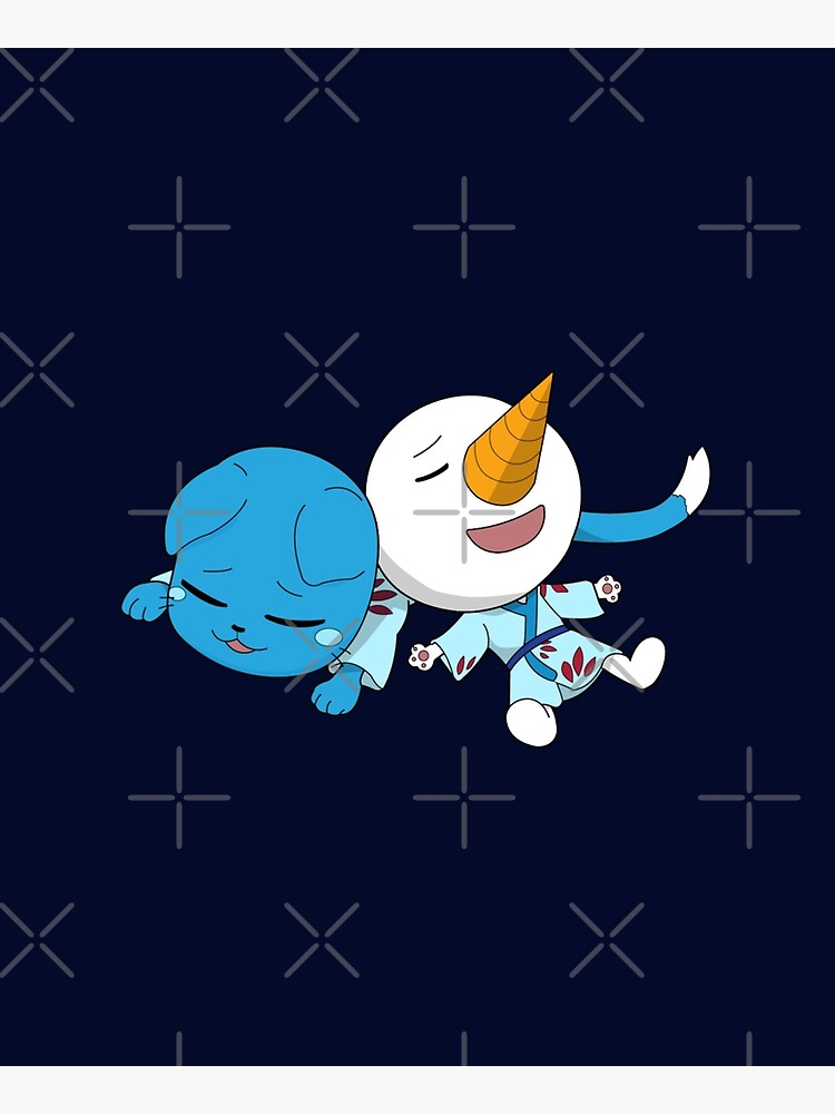 Happy and Plue Fairy Tail by shirooz