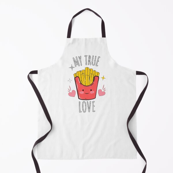 Item preview, My True Love - Cute Kawaii French Fries designed and sold by Kaos Urbanwear.