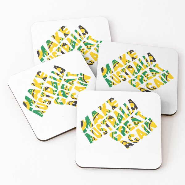 Item preview, Make Australia Great Again Aboriginal Art Yellow Green Text Map designed and sold by Sunny Collections.